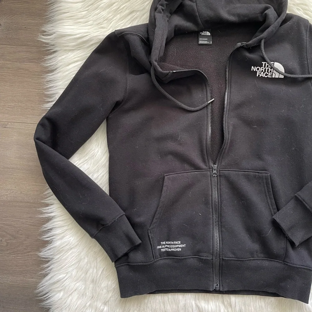The North Face Men’s Logo 80/20 Full Zip Hoodie In Black unisex size small